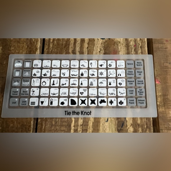 CRICUT - Tie the Knot - Provo Craft 2009 - Picture 2 of 4